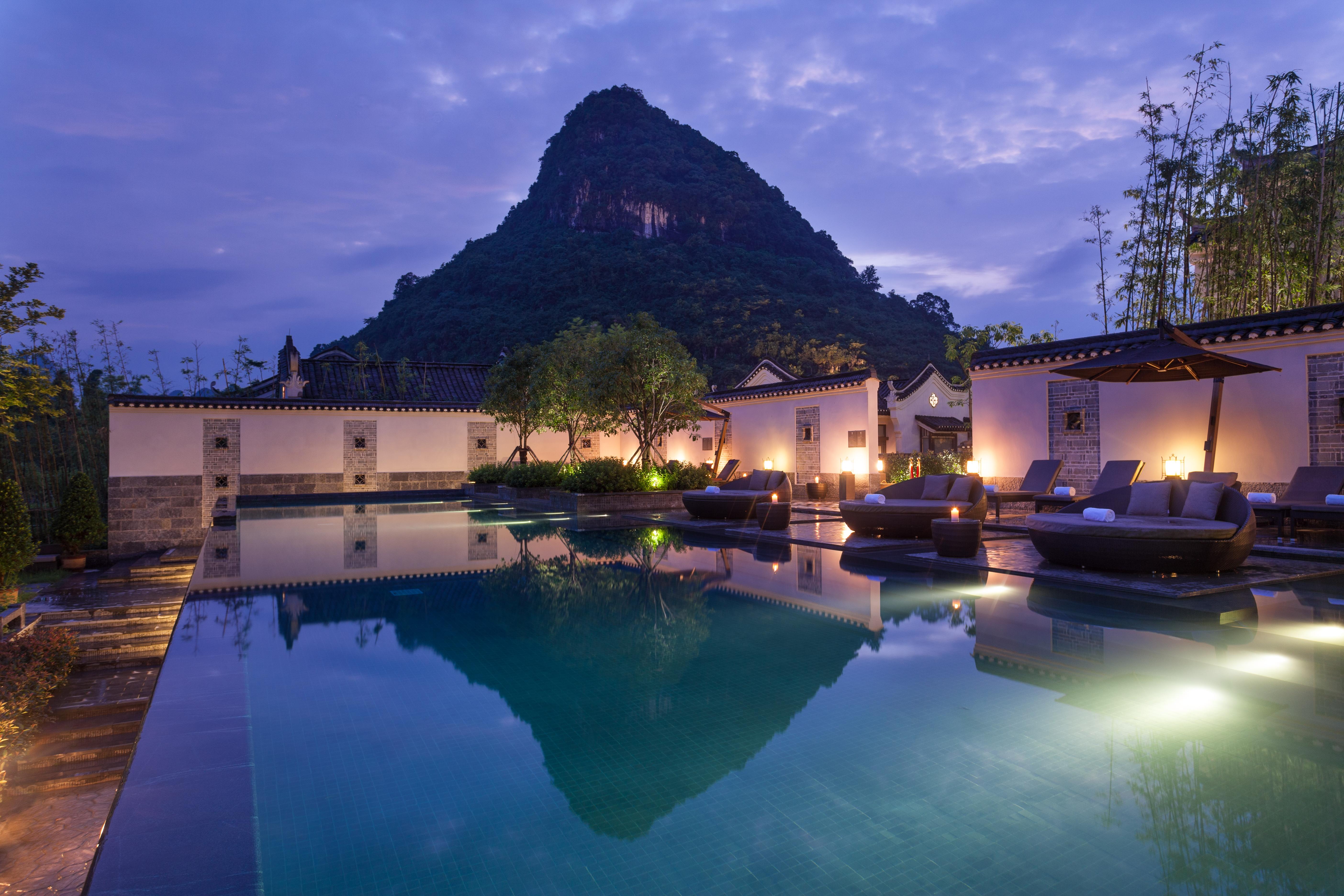 Banyan Tree Yangshuo Otel Dış mekan fotoğraf